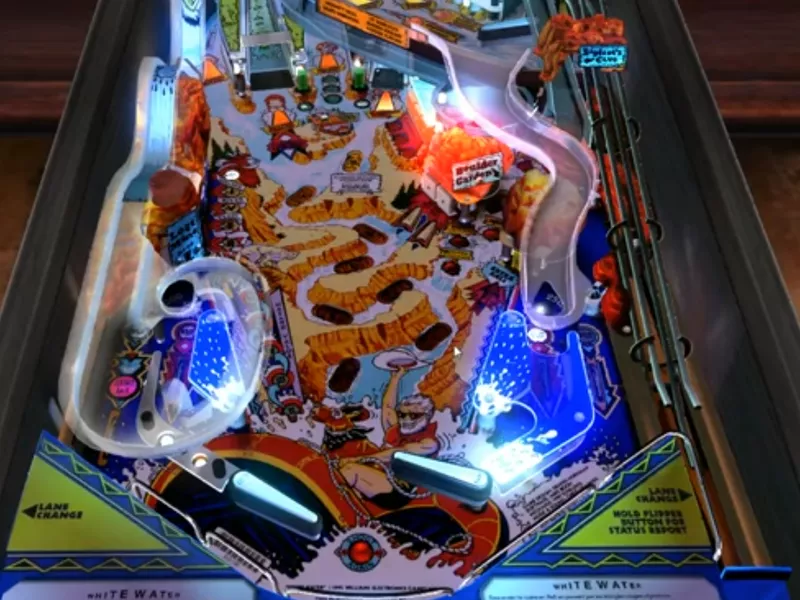 White Water pinball game