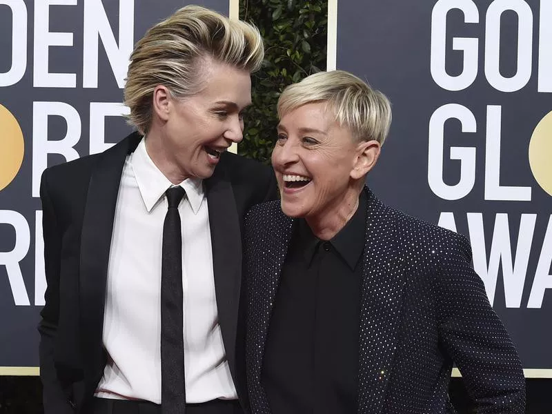 Ellen DeGeneres and Portia de Rossi