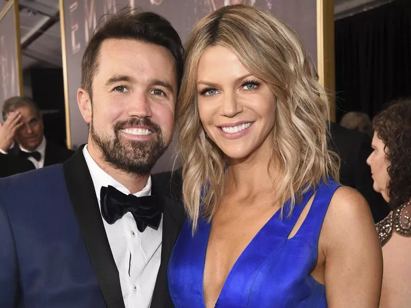 Kaitlin Olson and Rob McElhenney