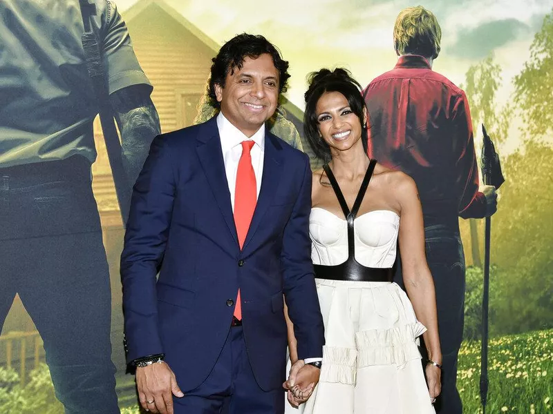 M. Night Shyamalan and Bhavna Vaswani