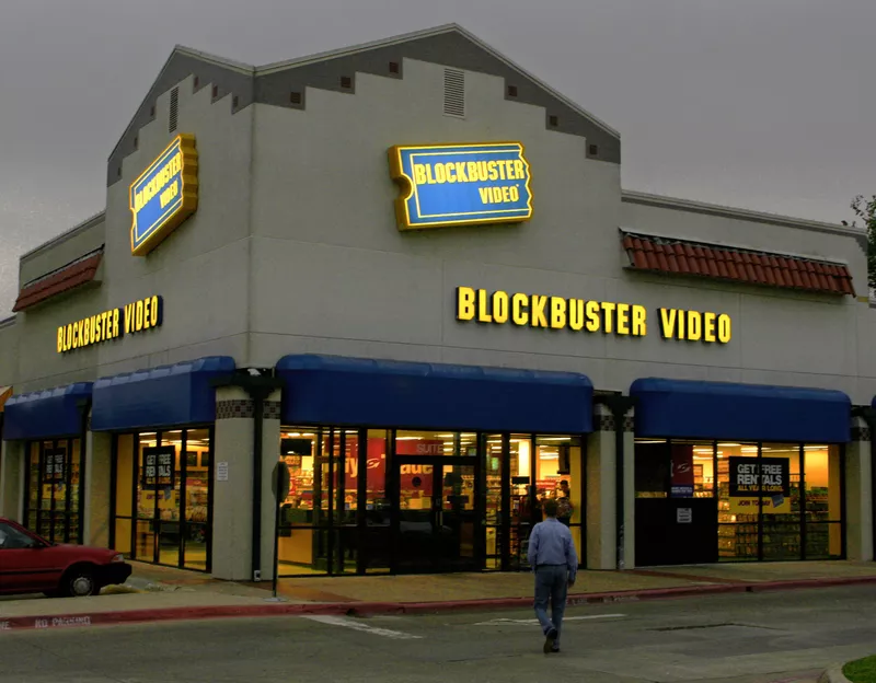 Blockbuster Video store