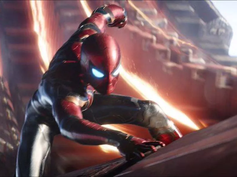 Shiny New Spidey Suit