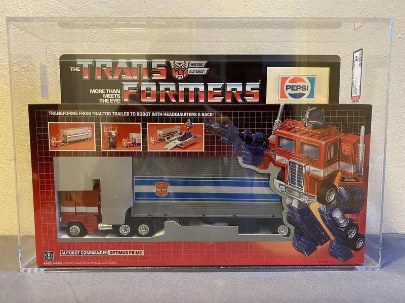 G1 Pepsi Optimus Prime  (Transformer toy)