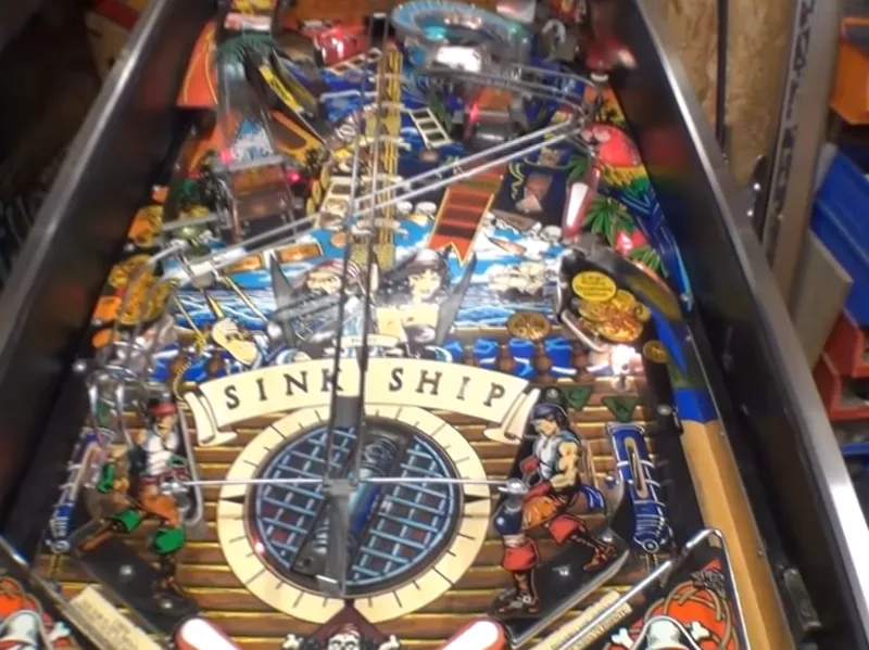 Black Rose pinball machine