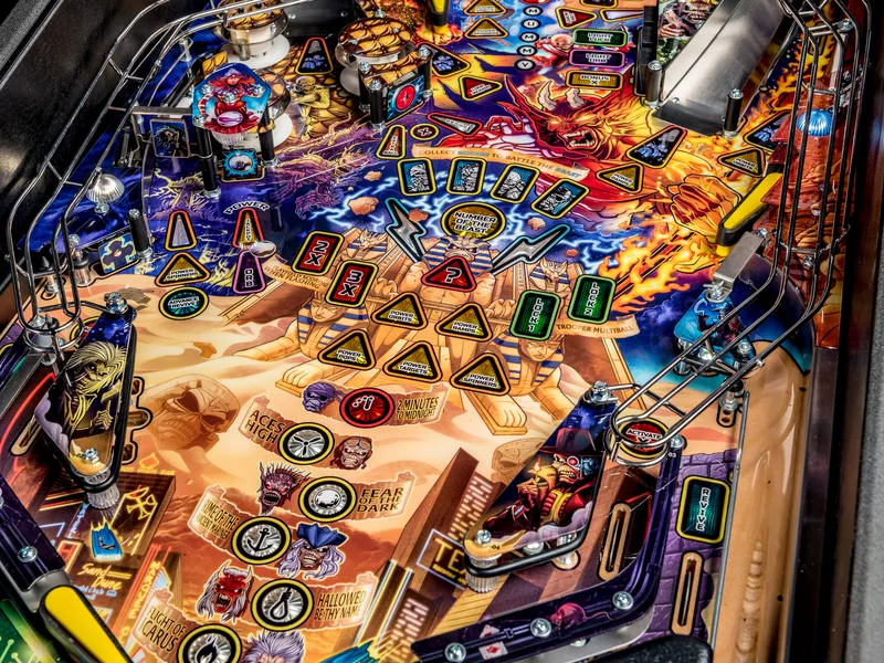 Iron Maiden: Legacy of the Beast pinball game