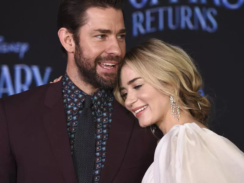 John Krasinski and Emily Blunt