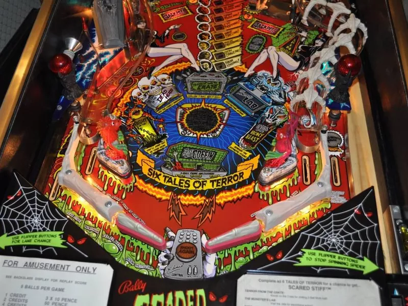 Scared Stiff pinball machine