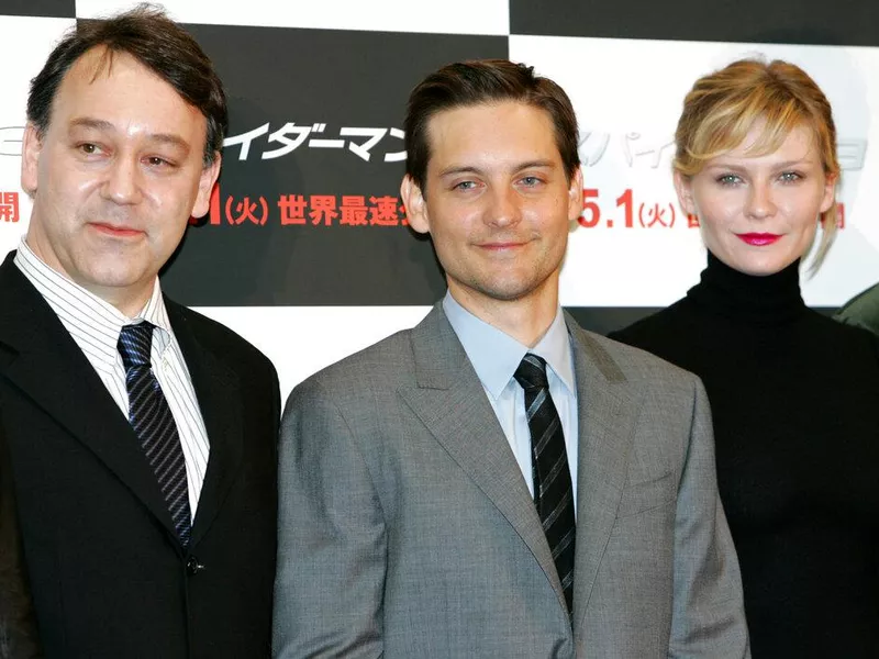 Tobey Maguire, Kirsten Dunst, Sam Raimi