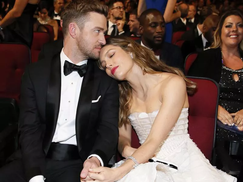 Justin Timberlake and Jessica Biel
