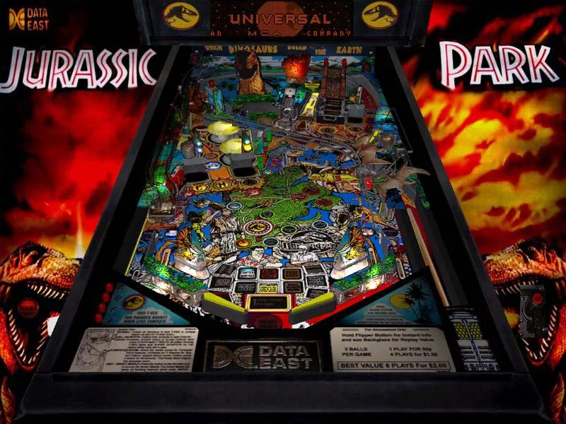 Jurassic Park pinball